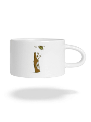 Lahváč a syn hrnek makronka White