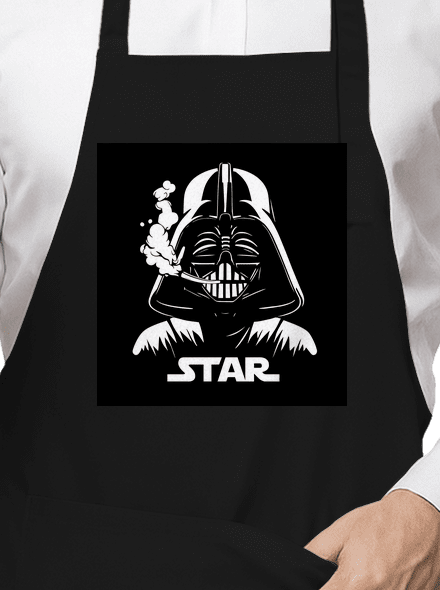 Darth Star zástěra Black