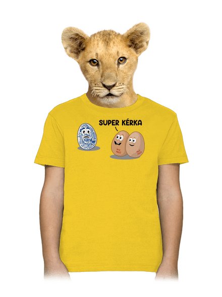 Super kérka dětské tričko Gold