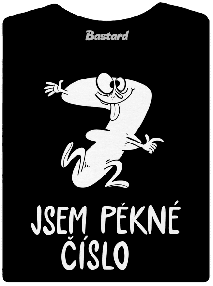 Jsem pěkné číslo dámské tričko premium Black