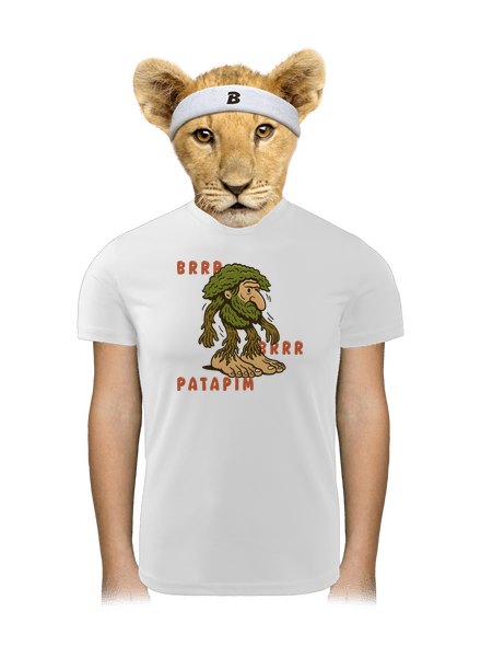 Brrr Brrr Patapim – Italian Brainrot dětské sportovní tričko White