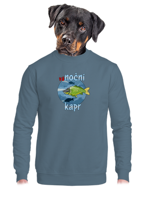 unisex mikina bez kapuce