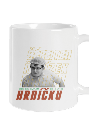 B18: Kluk s řetízkem klasický hrnek White