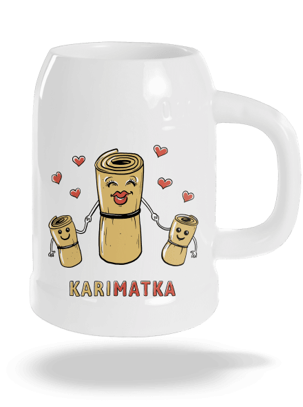 Karimatka půllitr White