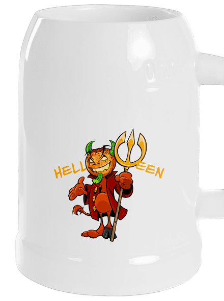 Helloween půllitr White