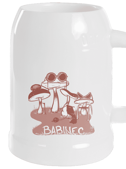 Babinec půllitr White