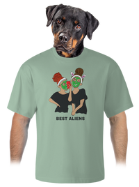 unisex tričko oversized