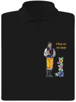 Dudák pánská polokošile Black