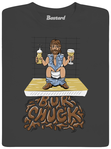 BurChuck pánské dlouhý rukáv Dark Grey