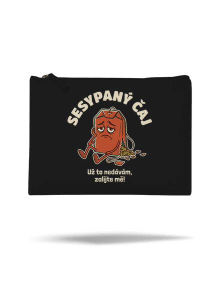 Sesypaný čaj taštička Black