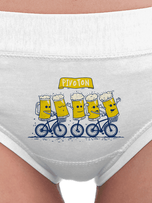 Pivoton dámské kalhotky White