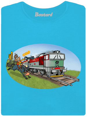 Šotouš na lovu dámské tričko Blue Atol