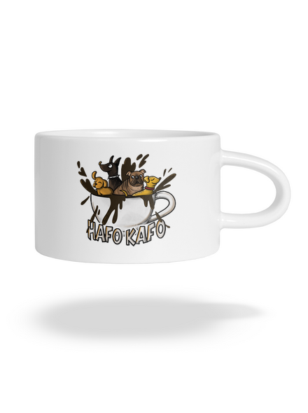 Hafo kafo hrnek makronka White