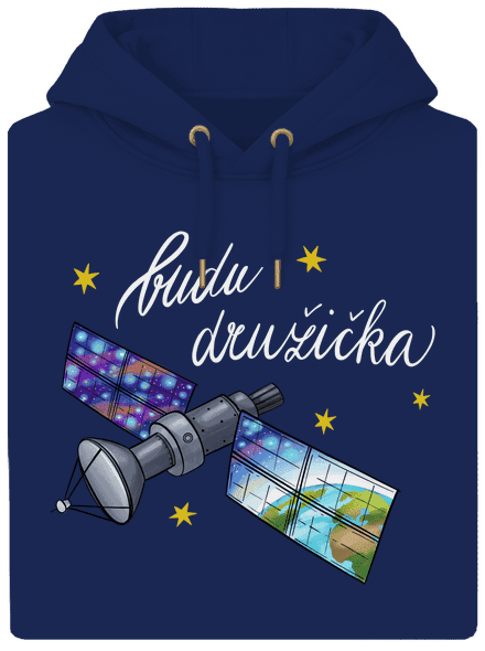 Budu družička unisex mikina premium Navy