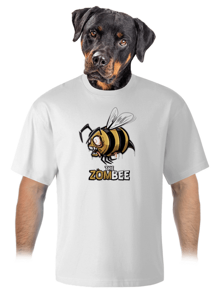 ZomBee - žlutá unisex tričko oversized White