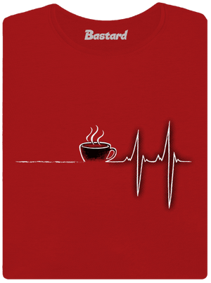 Coffee help dámské tričko premium Red Mal