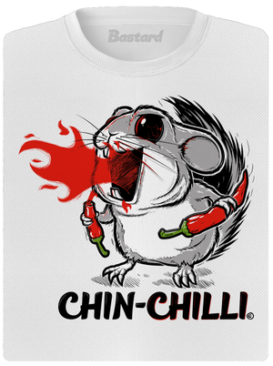 Chinchilli dámské sportovní tričko White
