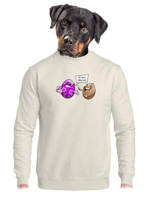 unisex mikina bez kapuce