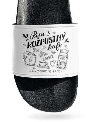 B12: Piju rozpustný pantofle White