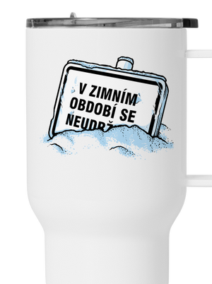 Zimní období termohrnek White