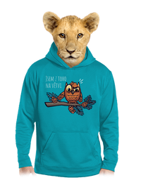 dětská mikina klokanka