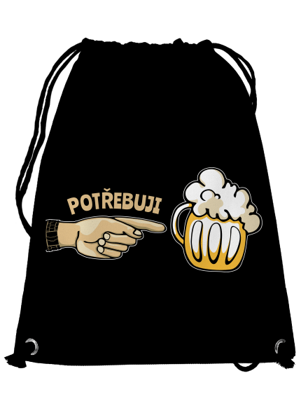 Rodinné potřeby vak Black