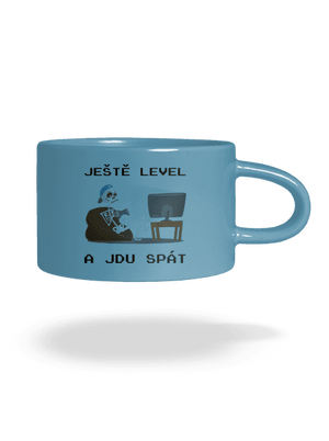 Ještě level hrnek makronka Blue Macaron