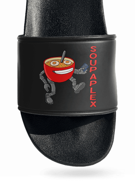 Soupaplex pantofle Black