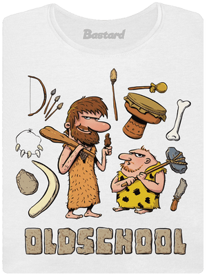 Oldschool dámské tričko White