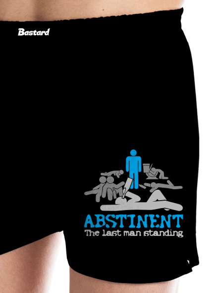 Abstinent pánské trenky Black