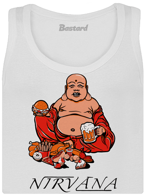 Nirvána dámské tílko klasické White