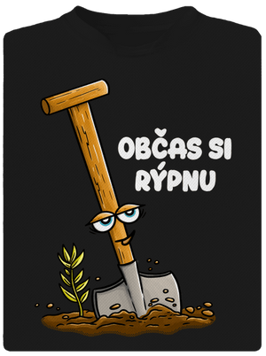 Občas si rýpnu pánské sportovní tričko Black