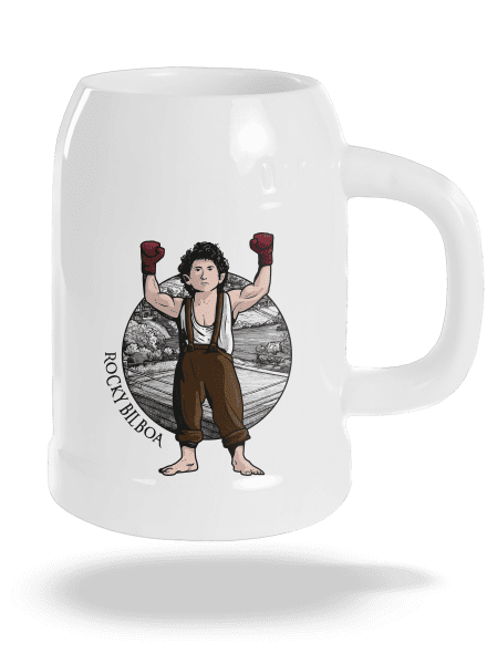 Rocky Bilboa půllitr White
