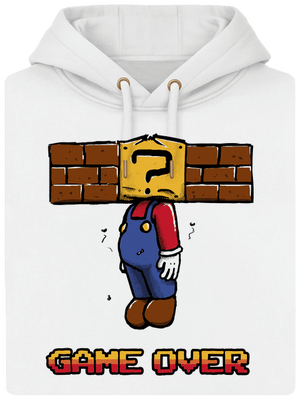 Game over unisex mikina premium Snowwhite