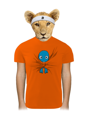 Bubák dětské sportovní tričko Neon Orange