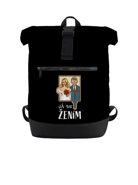 Já se žením/vdávám batoh Black