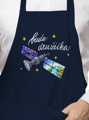 Budu družička zástěra Navy