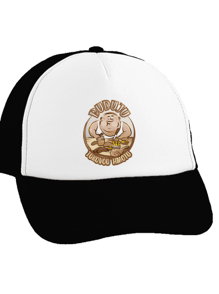 Tuková hmota kšiltovka truckerka Black cap
