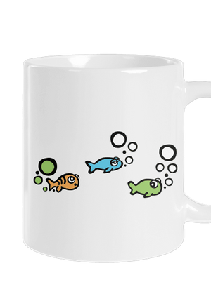 Nehoda klasický hrnek White