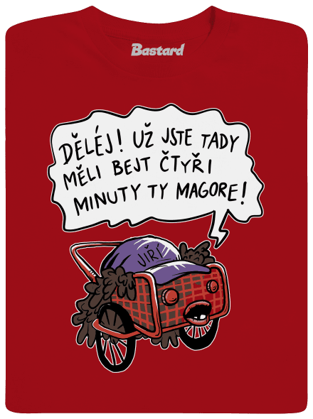 Jiří kára dětské tričko Red