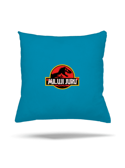 Miluji Juru polštář Blue Turquoise