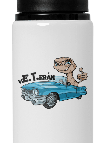 Veterán E.T. lahev na vodu White