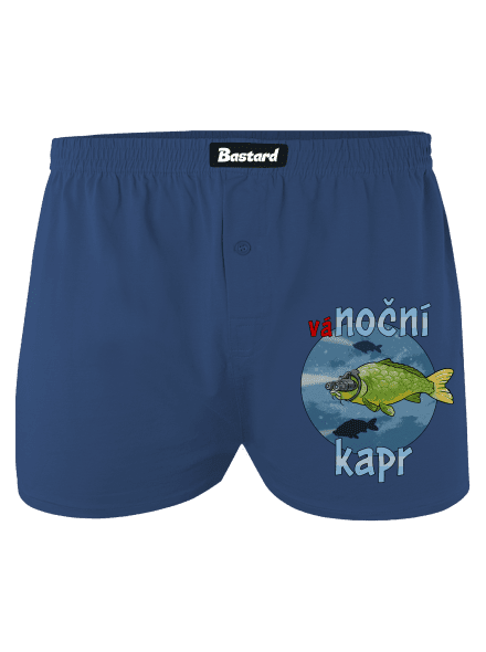 Vánoční kapr pánské trenky Blue
