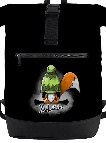 Kulišák batoh Black