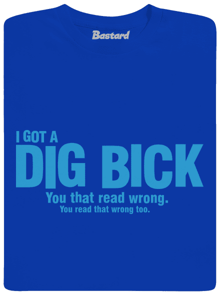 Dig bick pánské dlouhý rukáv Royal Blue