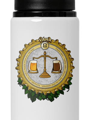 Pivní horoskop: Váha lahev na vodu White