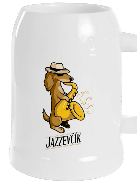 Jazzevčík půllitr White