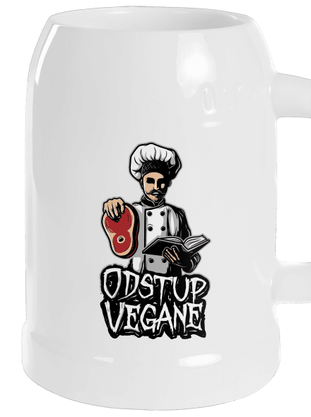 Odstup vegane půllitr White