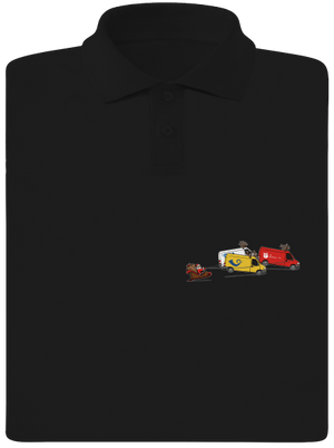 Santa se soby pánská polokošile Black