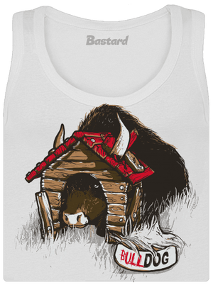 Bulldog dámské tílko klasické White